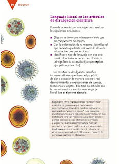 Apoyo Primaria Español 3er grado Bloque 3 lección 1 Práctica social del lenguaje 7, Armar una revista de divulgación científica para niños