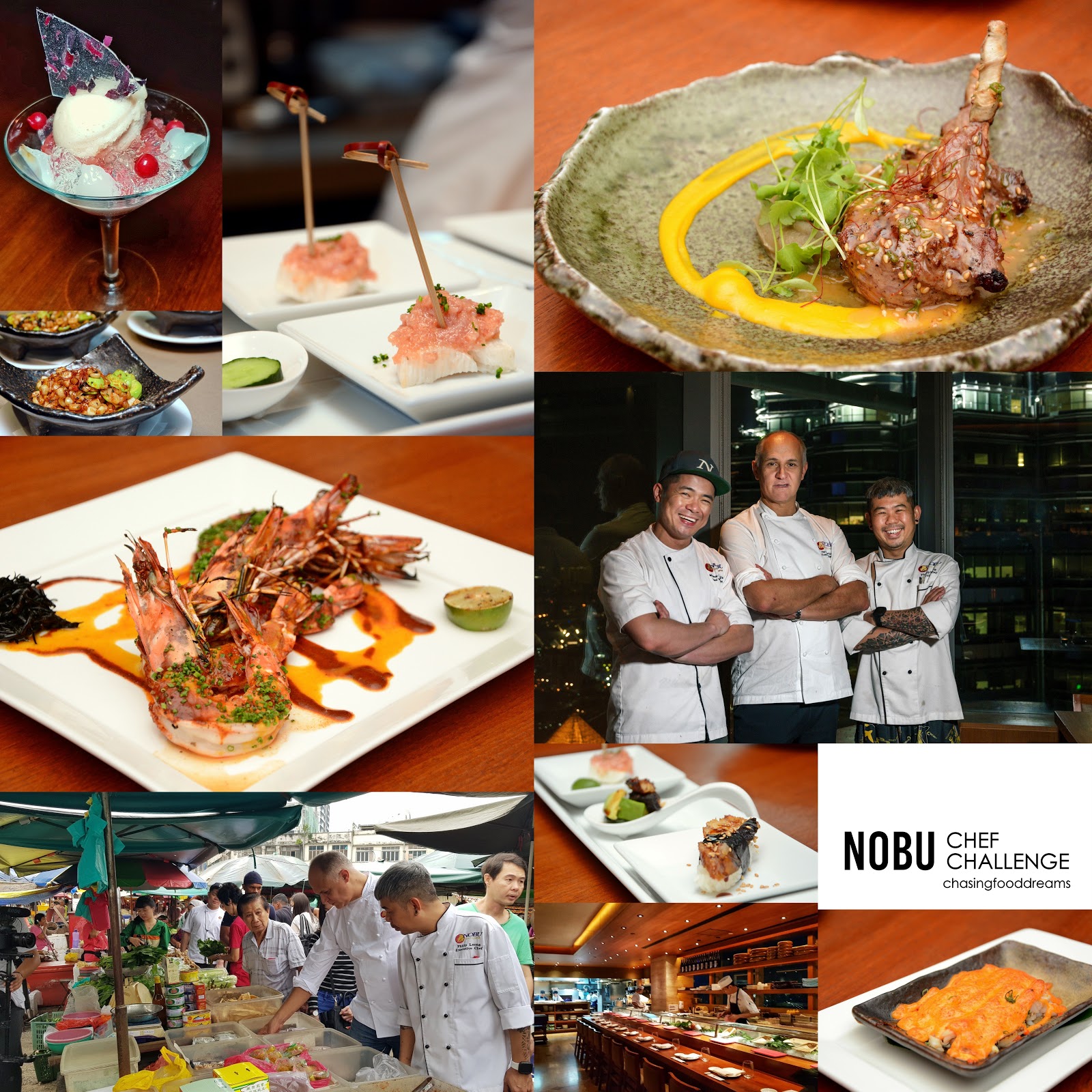 CHASING FOOD DREAMS Nobu Chef Challenge with Chef Herve Court picture