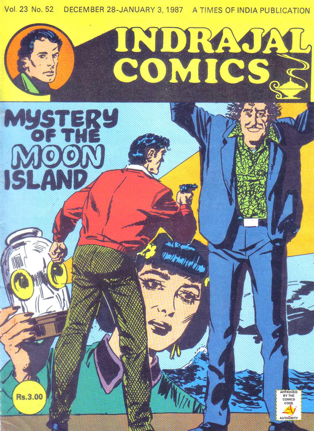 Flipbook Comics: Phil Corrigan - Mystery of the Moon Island