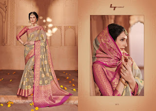 LT Fabric Ekanshi Weaving Saree catalog wholesale