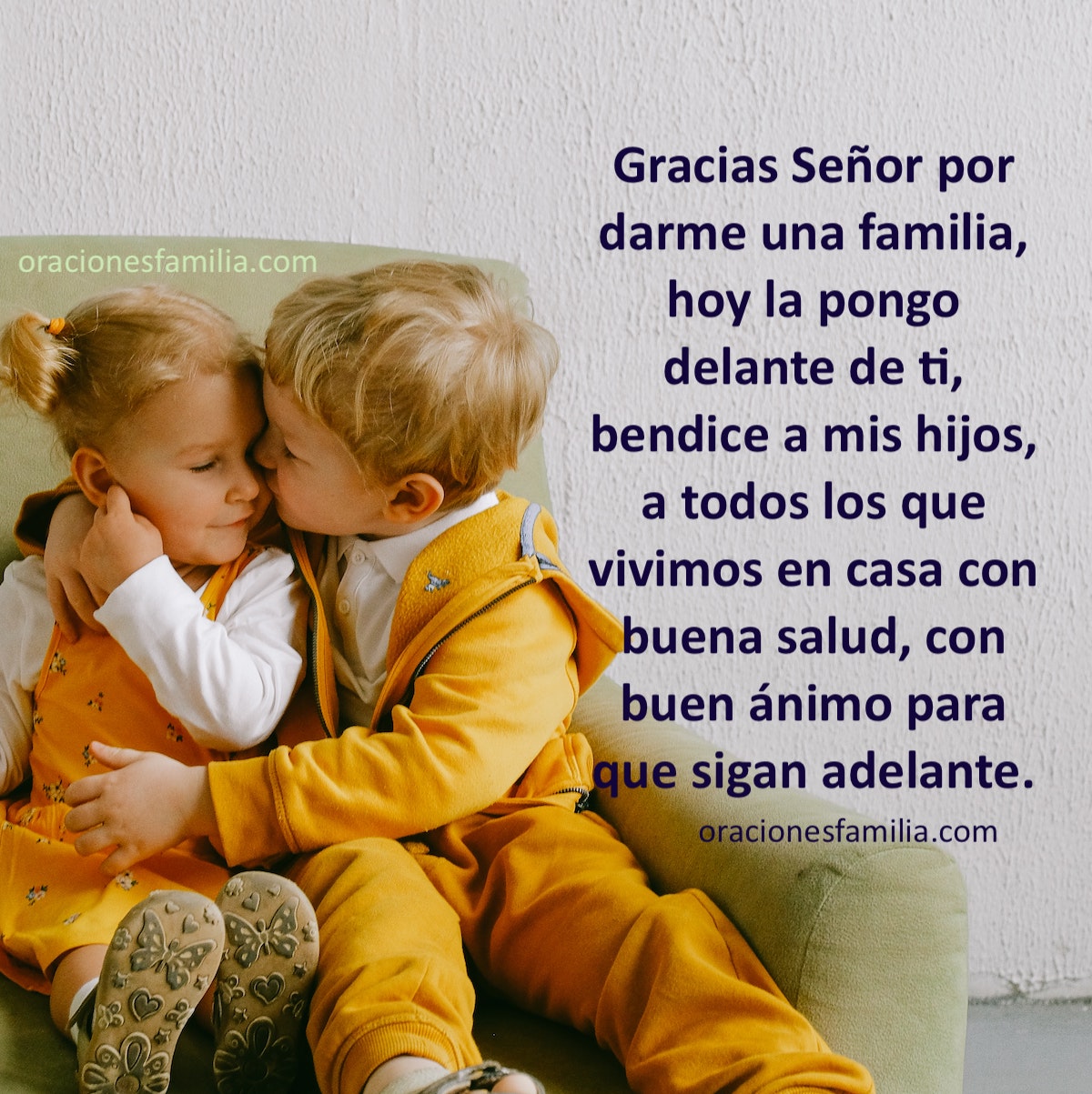 Dios mío protege a mis hijos. Oración por Protección