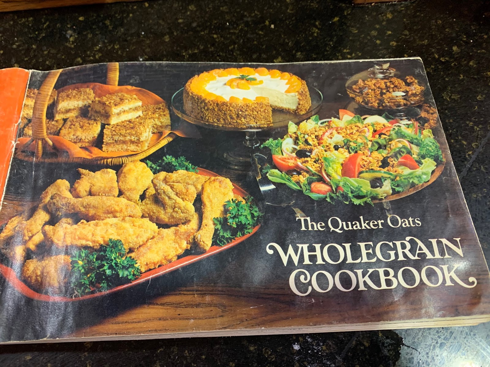 Cooking with Barry & Meta Wholegrain Jam Squares a vintage recipe fr