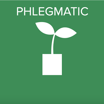 Phlegmatic personality is what On water: