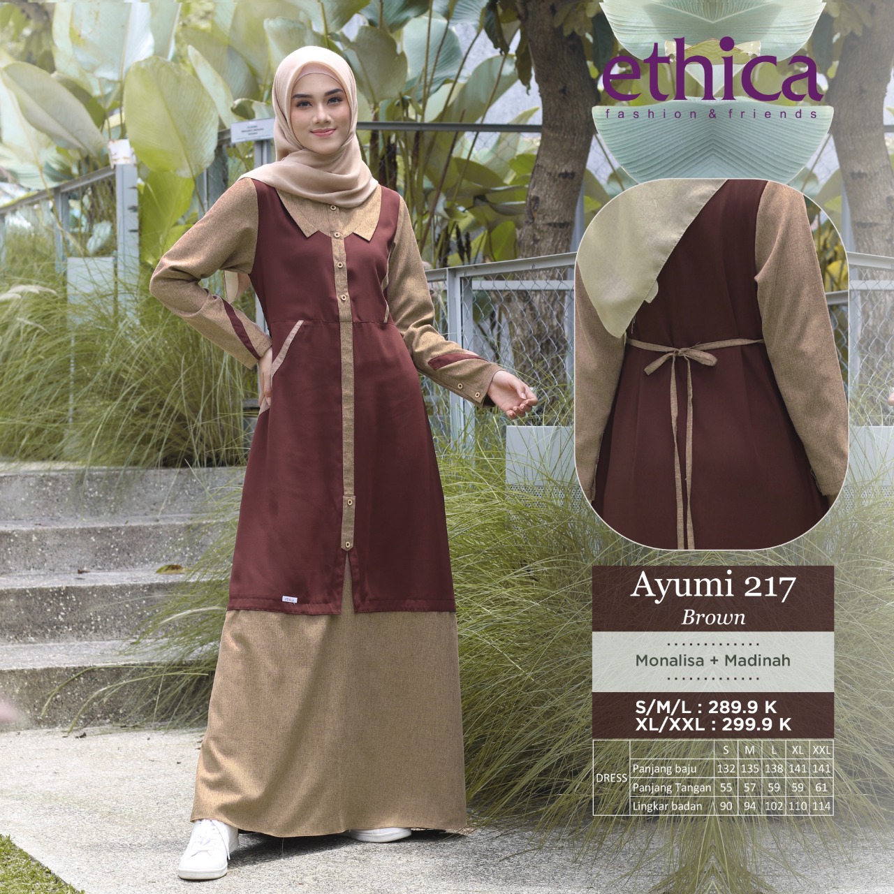 GAMIS ETHICA TERBARU AYUMI 215, 217