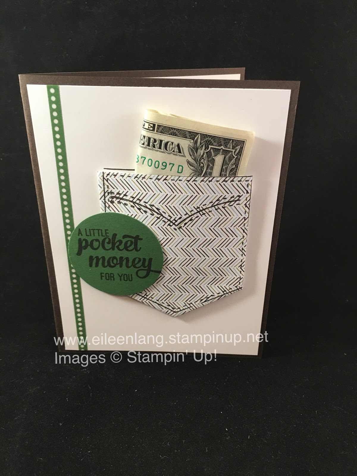 Eileen's Stamping Corner "Pocket Money"