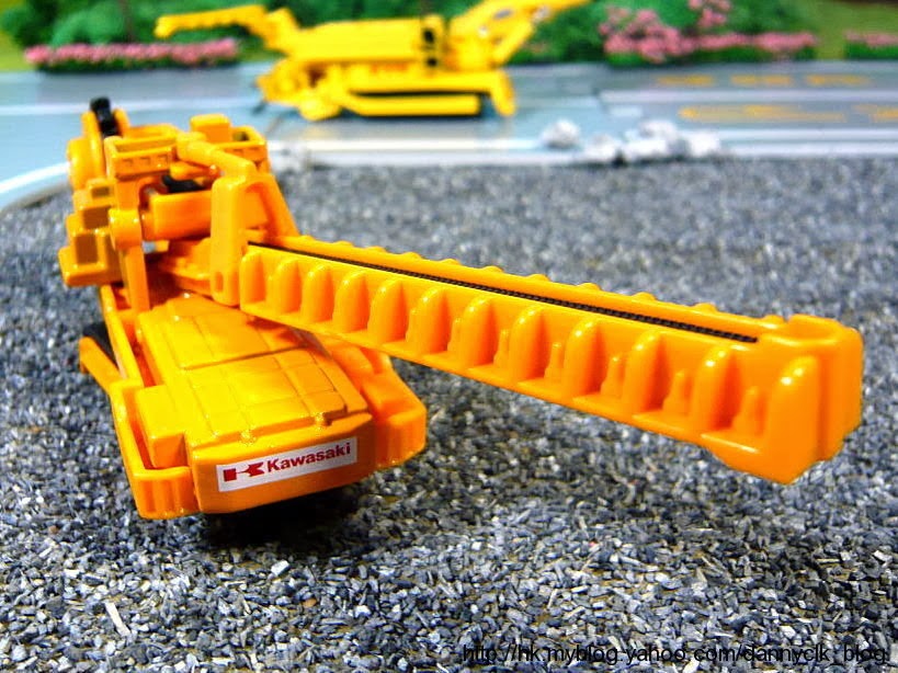 CLK's Model Car World * 車天車地 CLK TOMICA No.140 KAWASAKI PLANT SYSTEMS BUCKET WHEEL EXCAVATOR