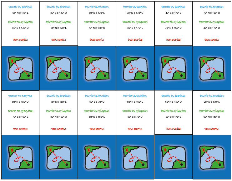 jogo trilha - Geografia