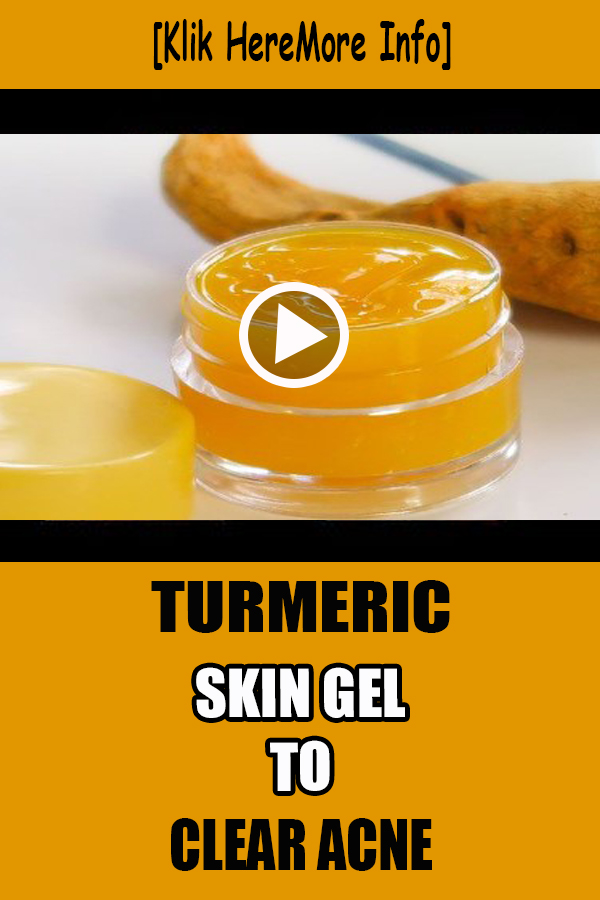 TURMERIC SKIN GEL TO CLEAR ACNE