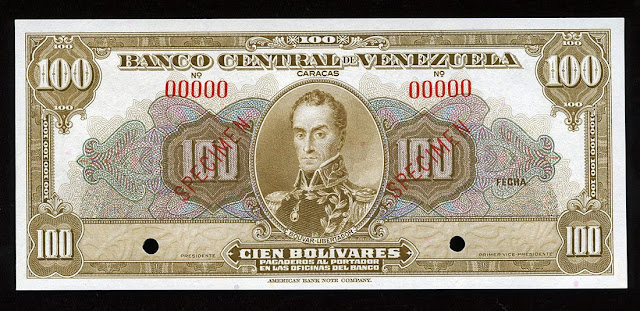 money currency bills Venezuelan Bolivares