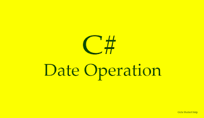 C# Date operation
