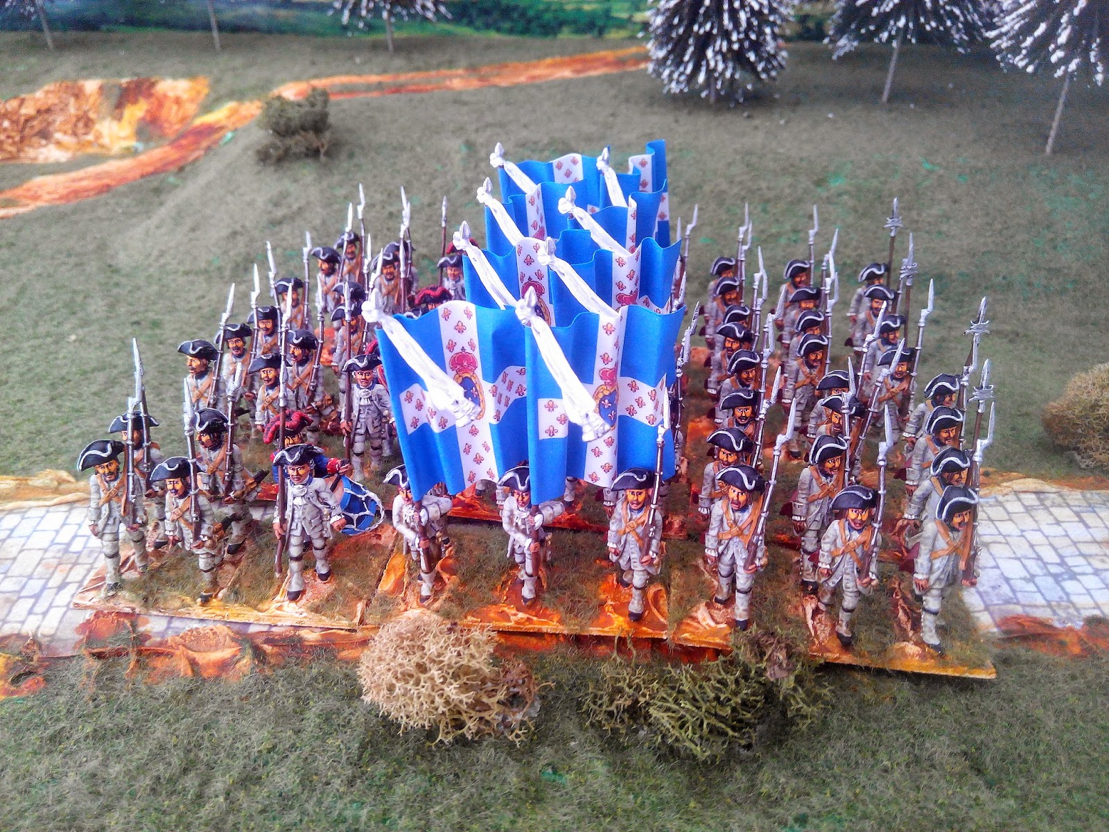 Painting Wargames Figures Grenadiers Royaux
