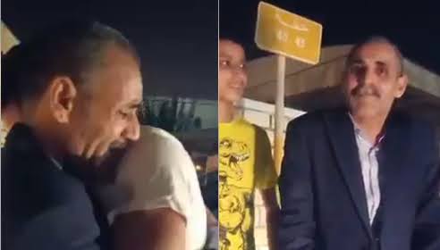 شاهد بالفيديو لحظة مغادرة النائب فيصل التبيني السجن ومقابلة عائلته Video