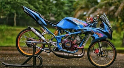 Modifikasi Motor Ninja R Bike