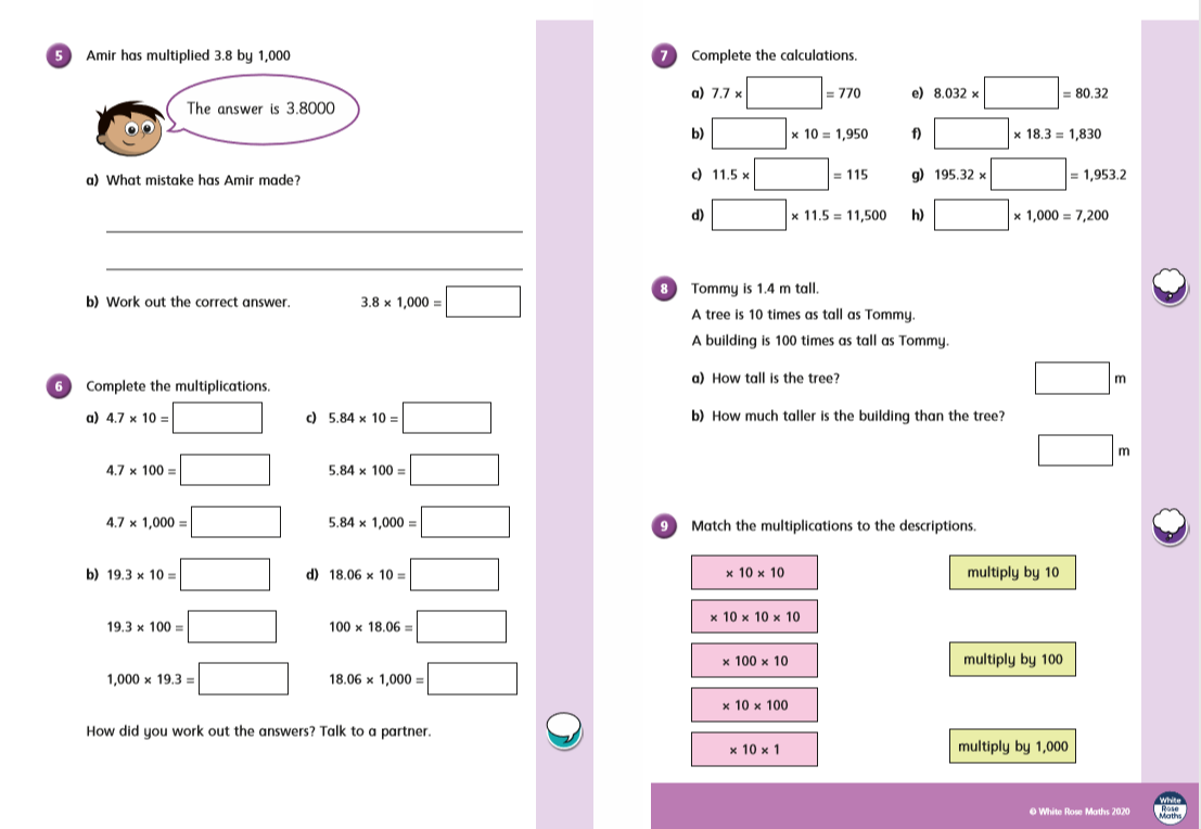 year 5 maths problems of the day