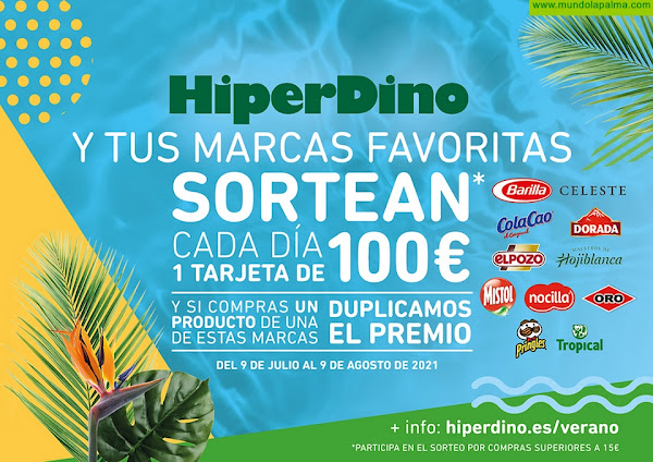 HiperDinolanza una campaña de verano con sorteos diarios