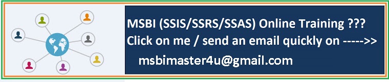 MSBI (SSIS/SSRS/SSAS) Online Training