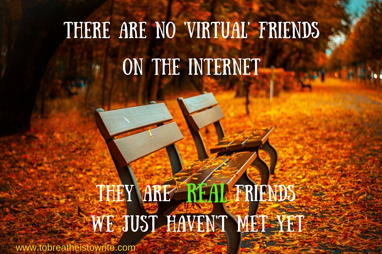 Meeting Online Friends in Real Life Quotes