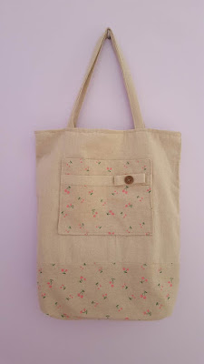 Reversible bag with pocket - tutorial & pattern Reversible bag with pocket - tutorial & pattern