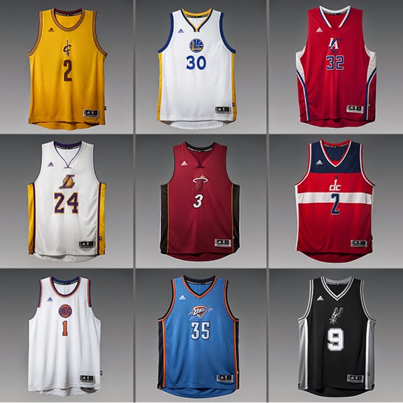 The Athletic Genius: adidas and NBA Unveil Uniforms for 2014 NBA ...