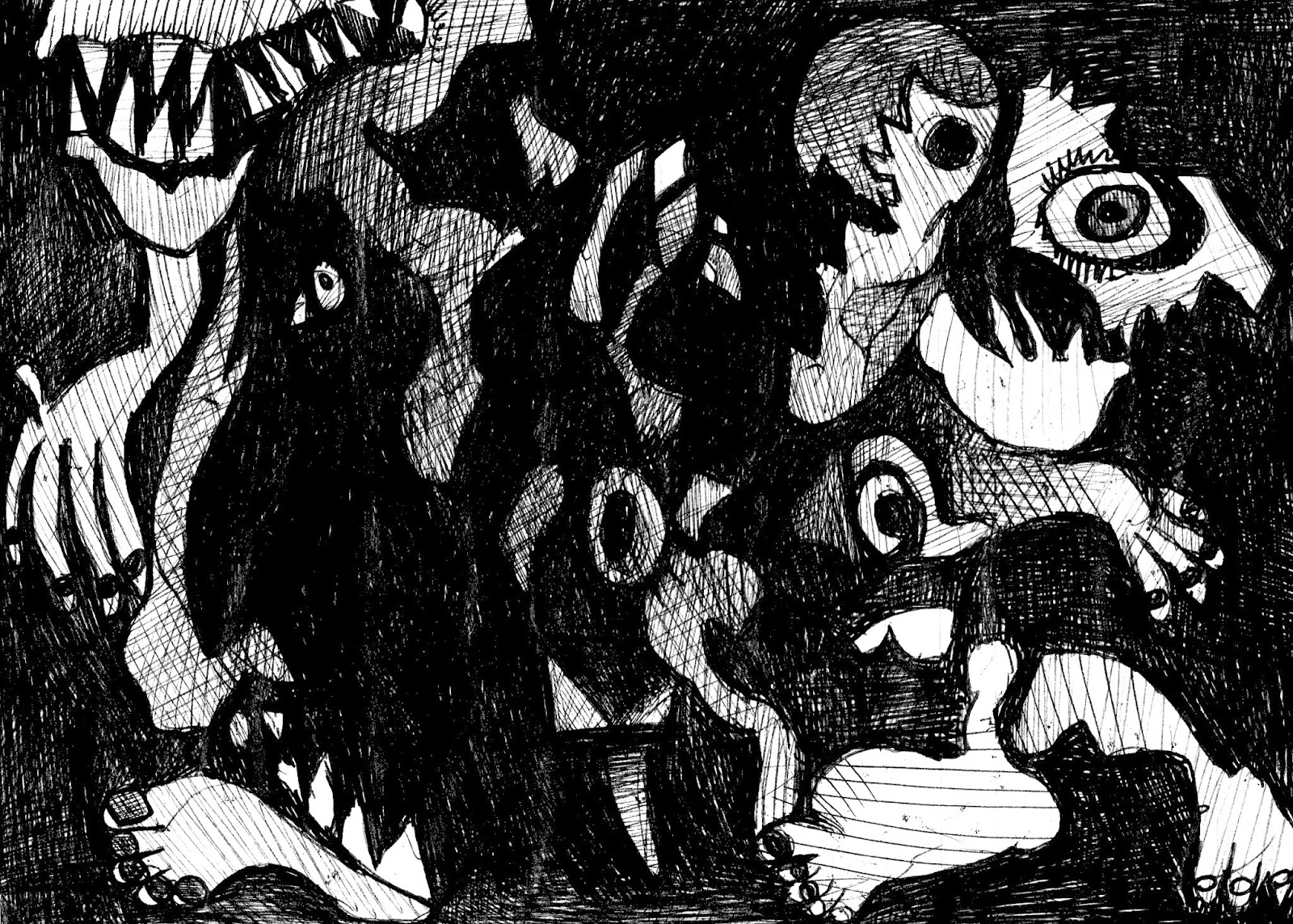 Ross Smirnoff Art: March Drawings