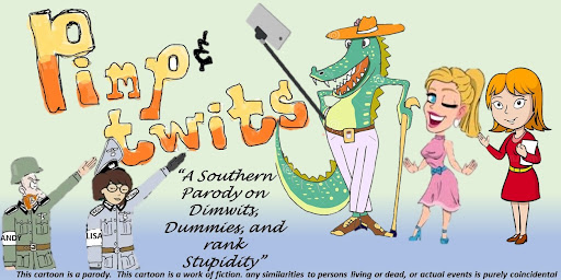 Introducing "Pimp & Twits!"  a new parody starring Andy and Lisa!