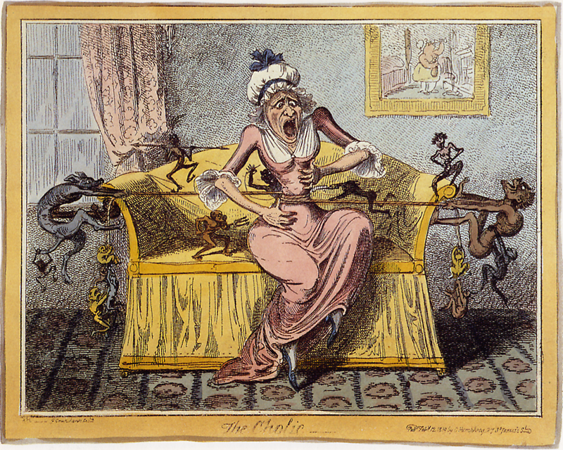 CRUIKSHANK George: The Cholic, 1819