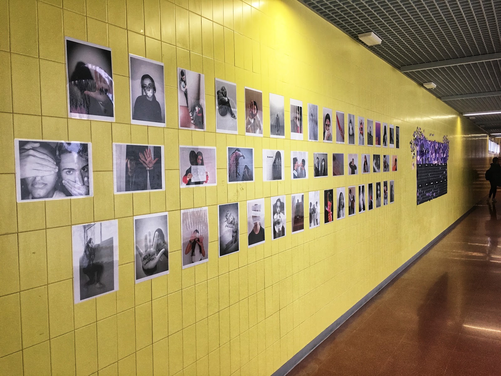 Creaciones artísticas con motivo del 25N