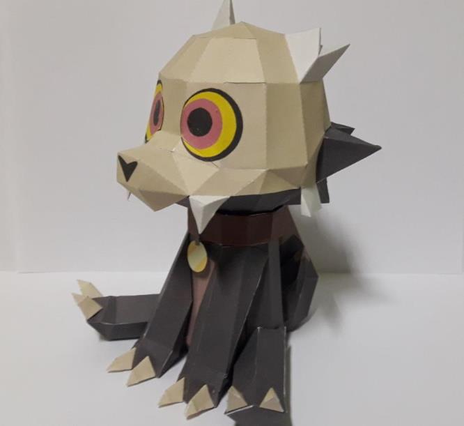 PAPERMAU: The Owl House - King - The Little Demon Paper Toy - by