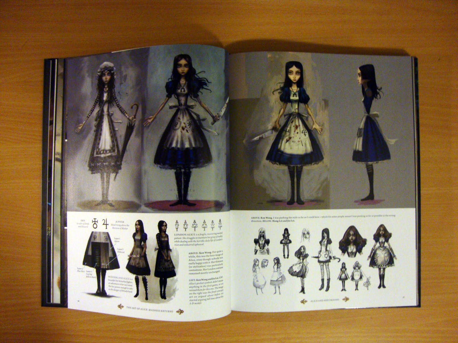 Three Dee Rage "Alice Madness Returns" Art Book