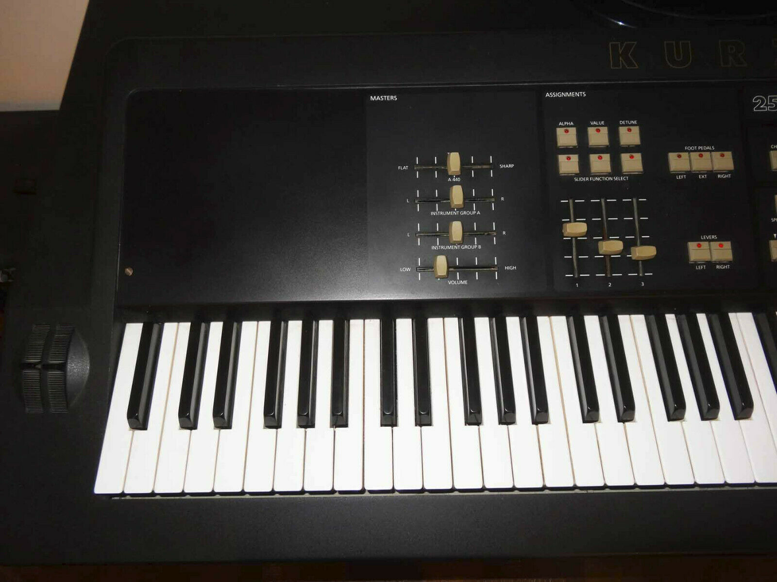 MATRIXSYNTH Kurzweil K250 88 Weighted Keys Digital Sampler Synthesizer