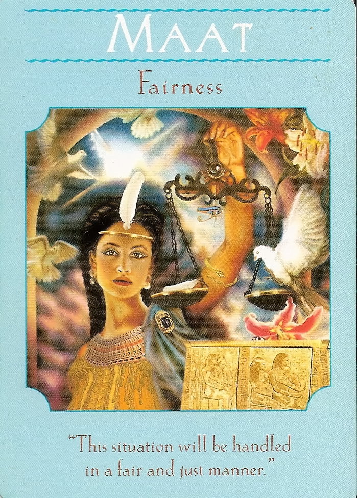 Indigo Readings Blog: Todays Reading - Maat