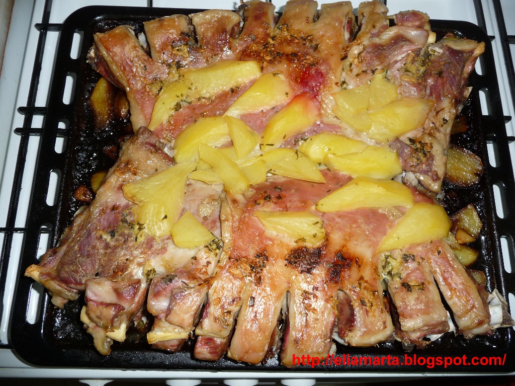 MIS RECETAS ¡¡Buen ver y buen comer!!: COSTILLAR DE RECENTAL AL HORNO - Recetas De Faisán Al Horno De La Abuela