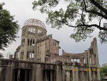 The Atomic Dome Memorial during daylight, Hiroshima, Japan