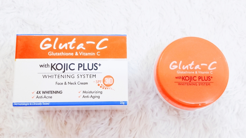 gluta c face and neck cream