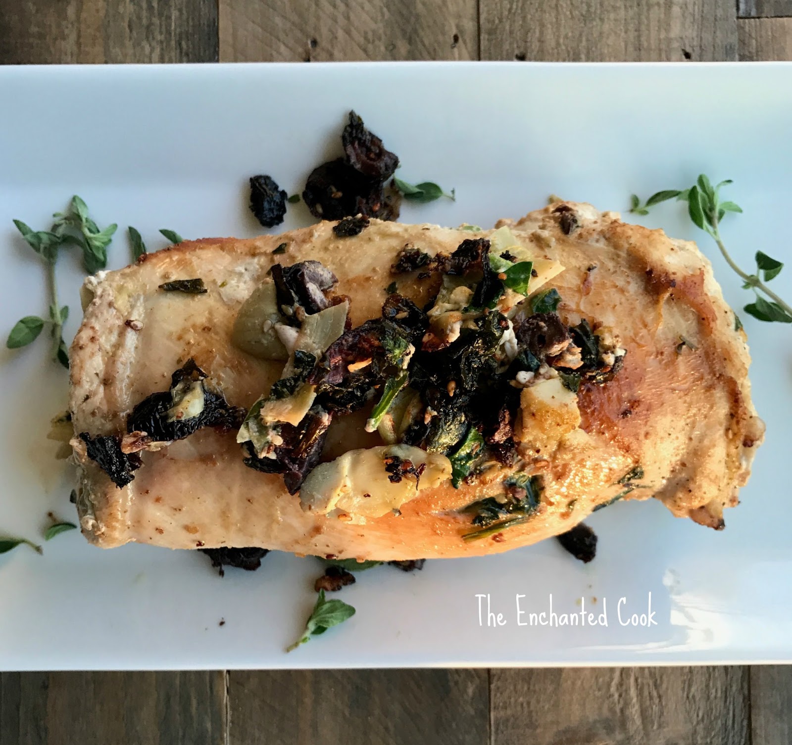 The Enchanted Cook: Mediterranean Turkey Roulade