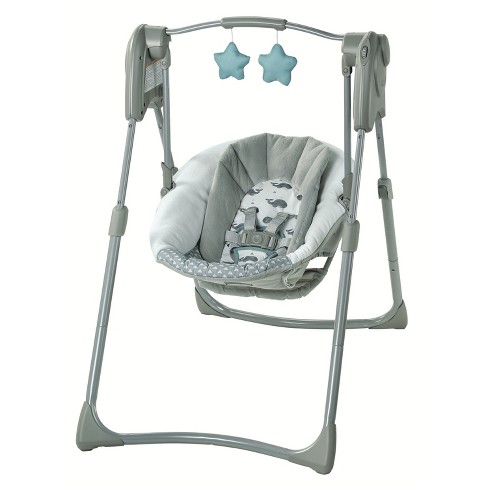back and forth baby swing