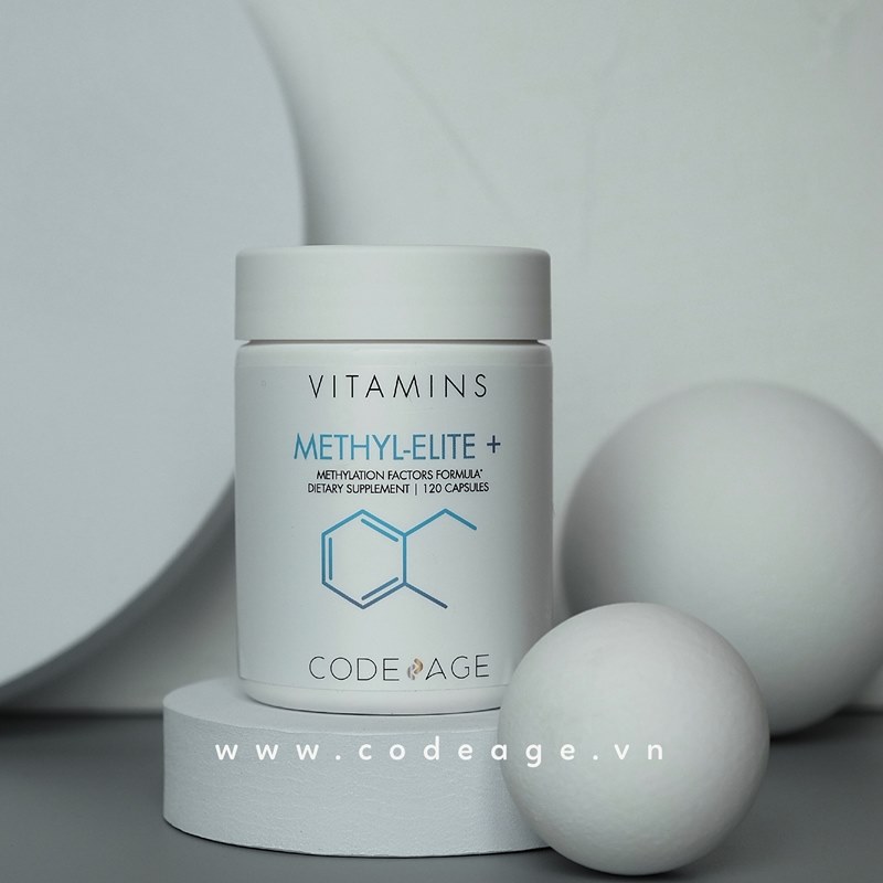 Codeage Viên uống bổ sung Methyl-Elyte + Vitamins 120 viên