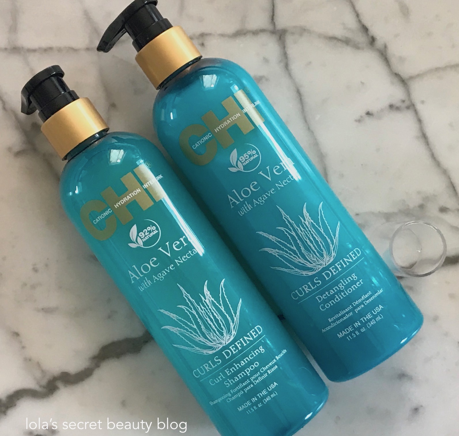 lola's secret beauty blog: CHI Aloe Vera with Agave Nectar Haircare For  Curly Hair
