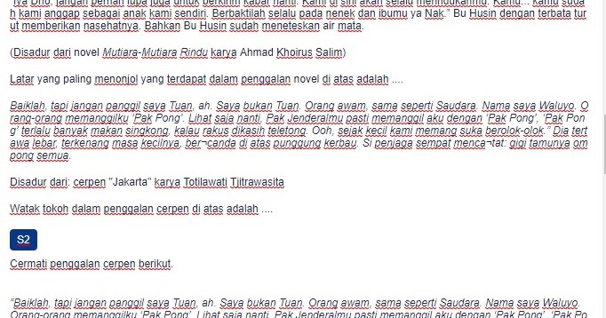 Soal Dan Jawaban Mengidentifikasi Unsur Teks Sastra - Rumah Pendidikan