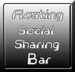 Latest Floating Social Sharing Bar Widget For Blogger