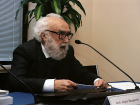 Angelo Mangiarotti, pictured at a conference in 2007