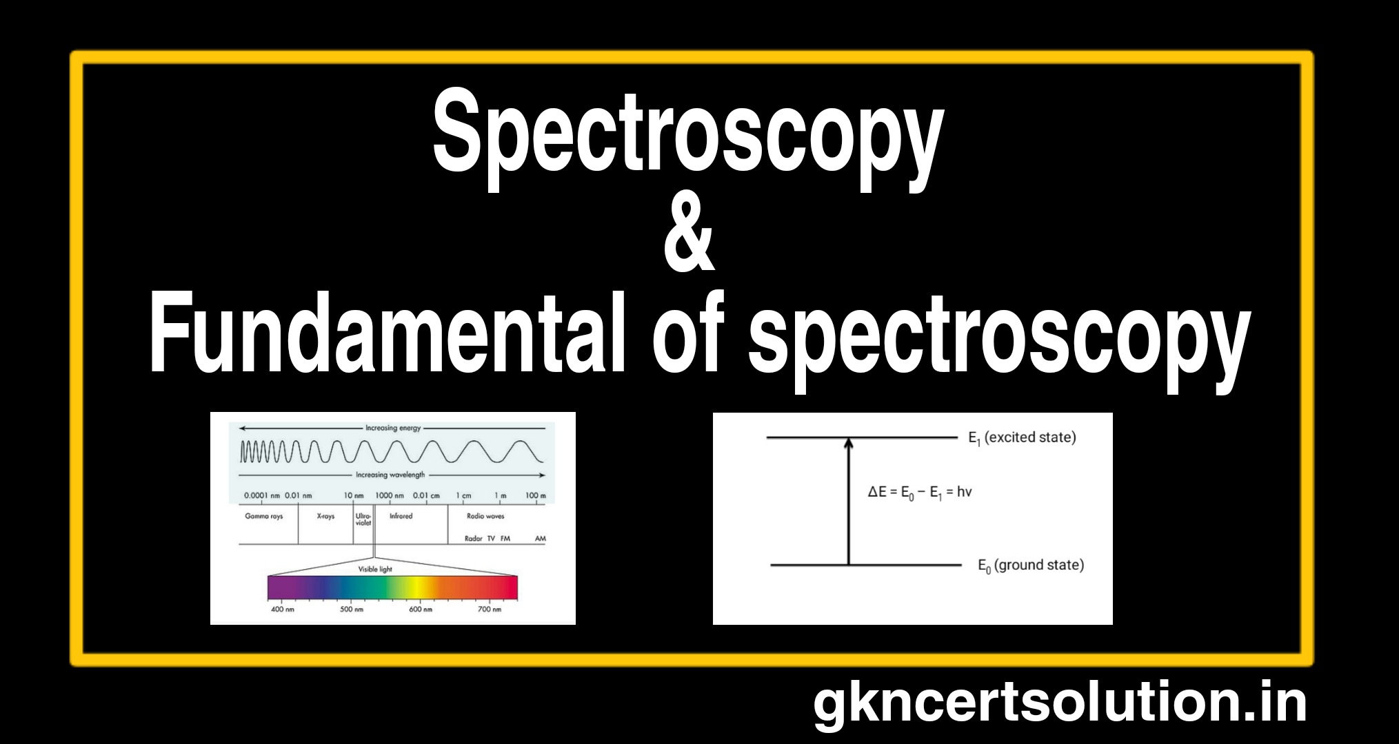 Spectroscopy,Fundamentals of Spectroscopy and Optical Methods of Analysis