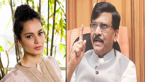 kangana ranaut and sanjay raut kangana ranaut and sanjay raut