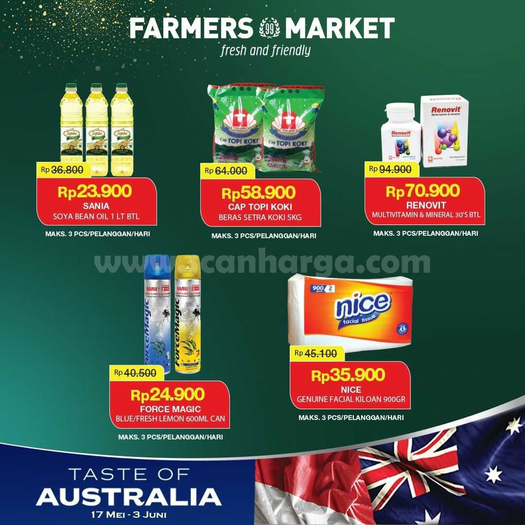 Promo Farmers Market Hemat Tengah Bulan dengan MyTRUST scanharga