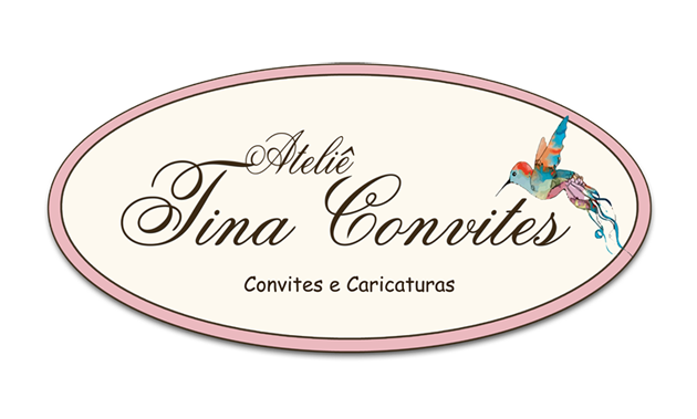 Tina  Convites e Caricaturas