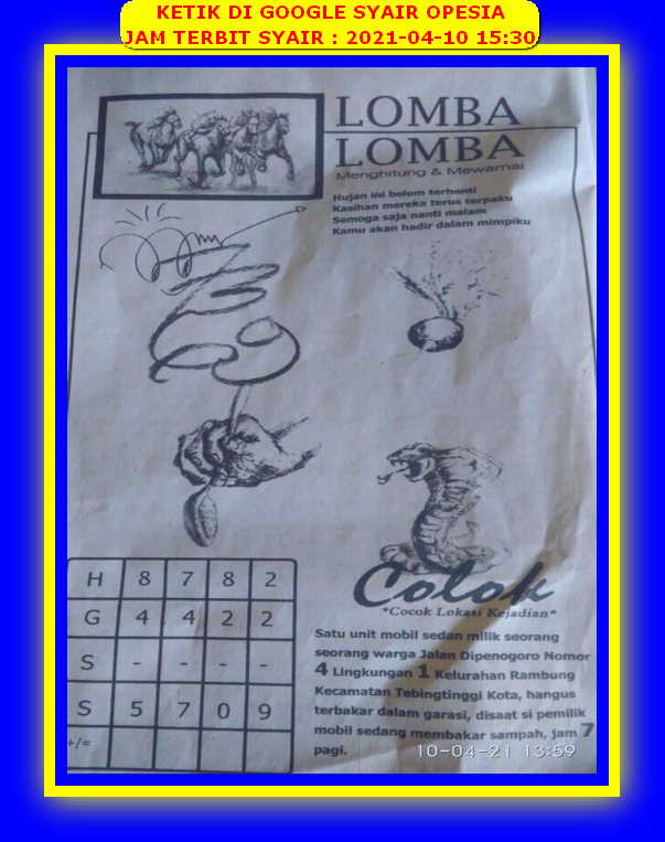 gambar togel hongkong