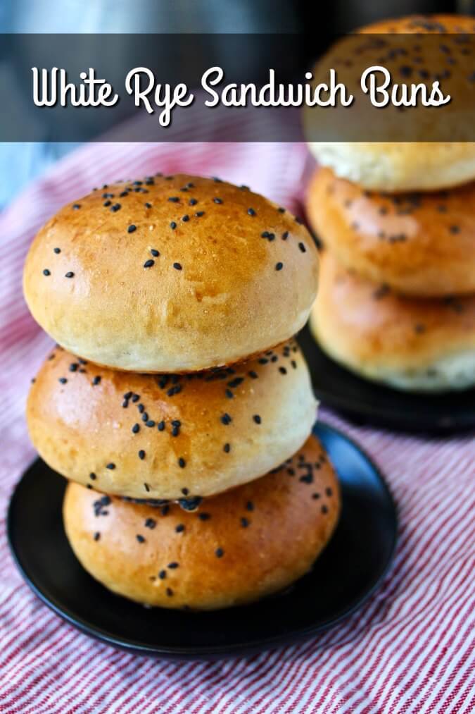 White Rye Sandwich Buns Karen's Kitchen Stories