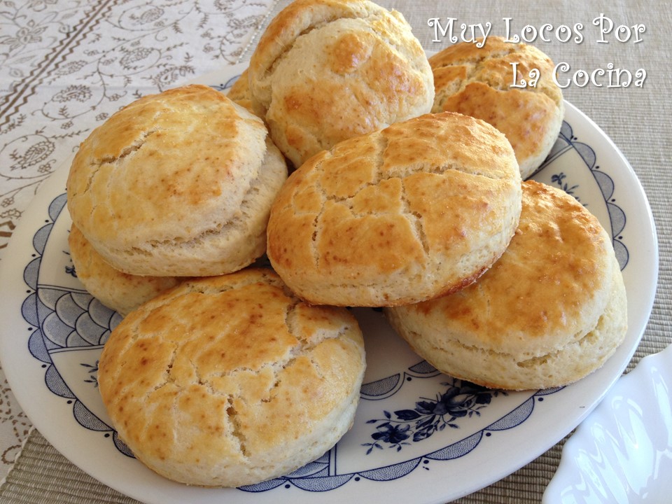 Muy Locos Por La Cocina: American Biscuits (Panecillos de Mantequilla  Americanos)