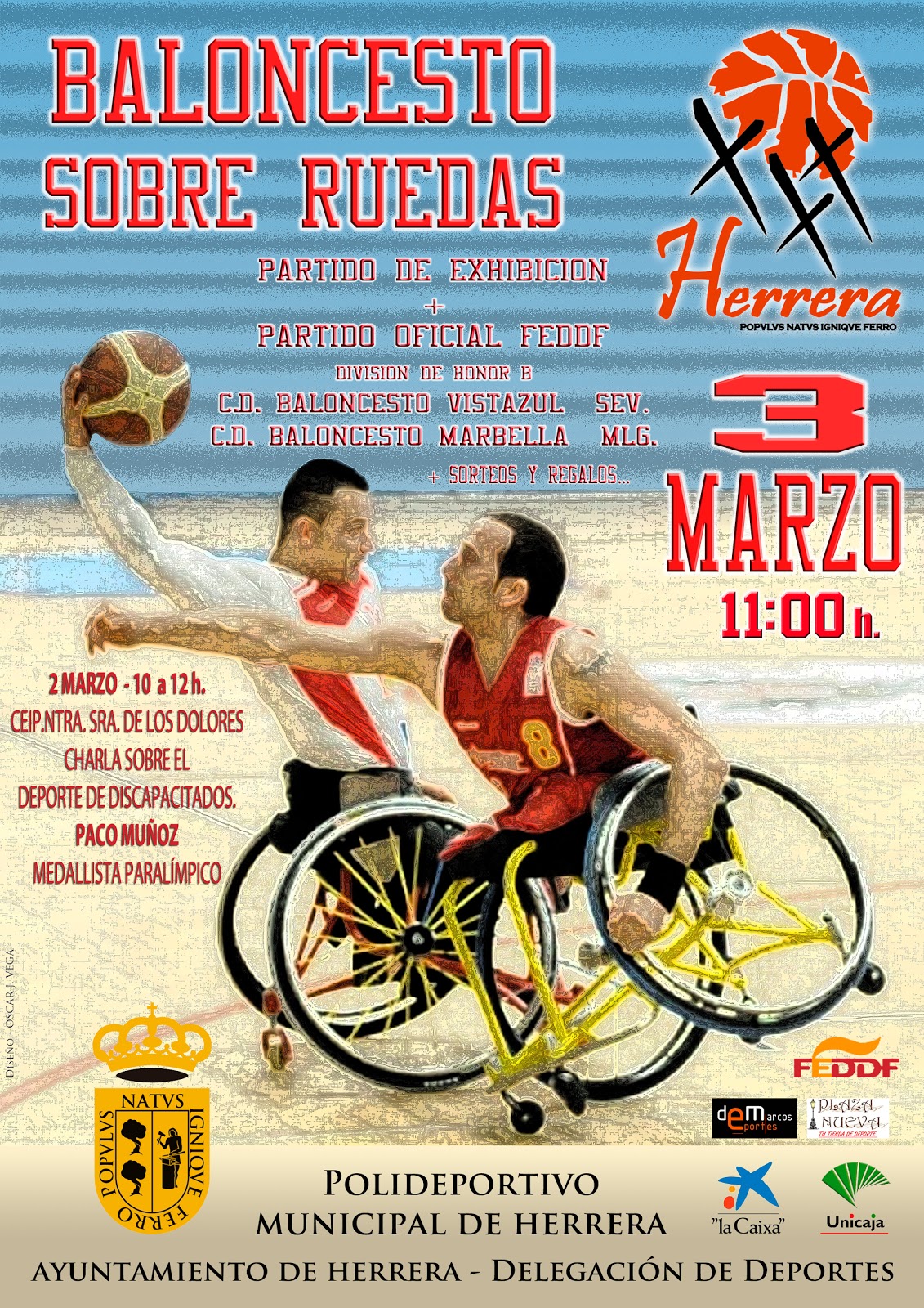 Diseño Gráfico & Web's by Oscar J.Vega Cartel para evento deportivo.