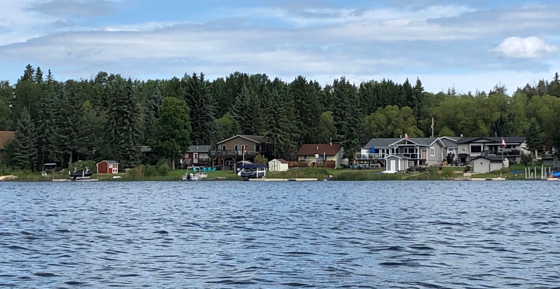 Canoeing Around Edmonton, Alberta, Canada Jackfish Lake